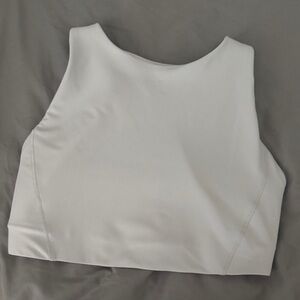 Athleta Light Gray Bra Top